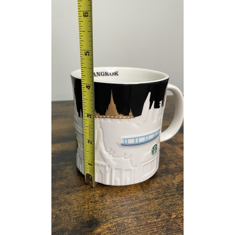 Starbucks Bangkok Relief 2014 Coffee Mug Collector Series City Skyline 16oz - Picture 9 of 9